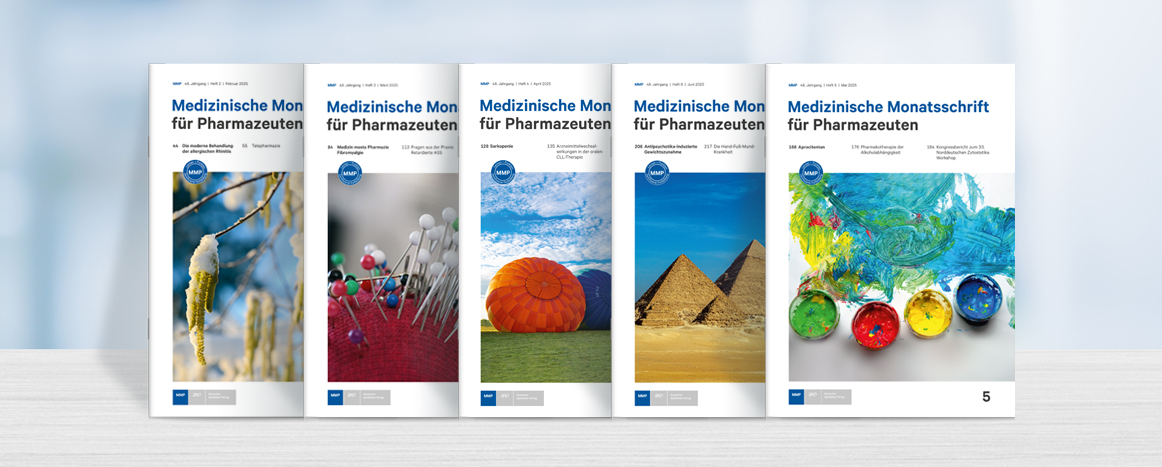 Verschiedene Cover der MMP 2025